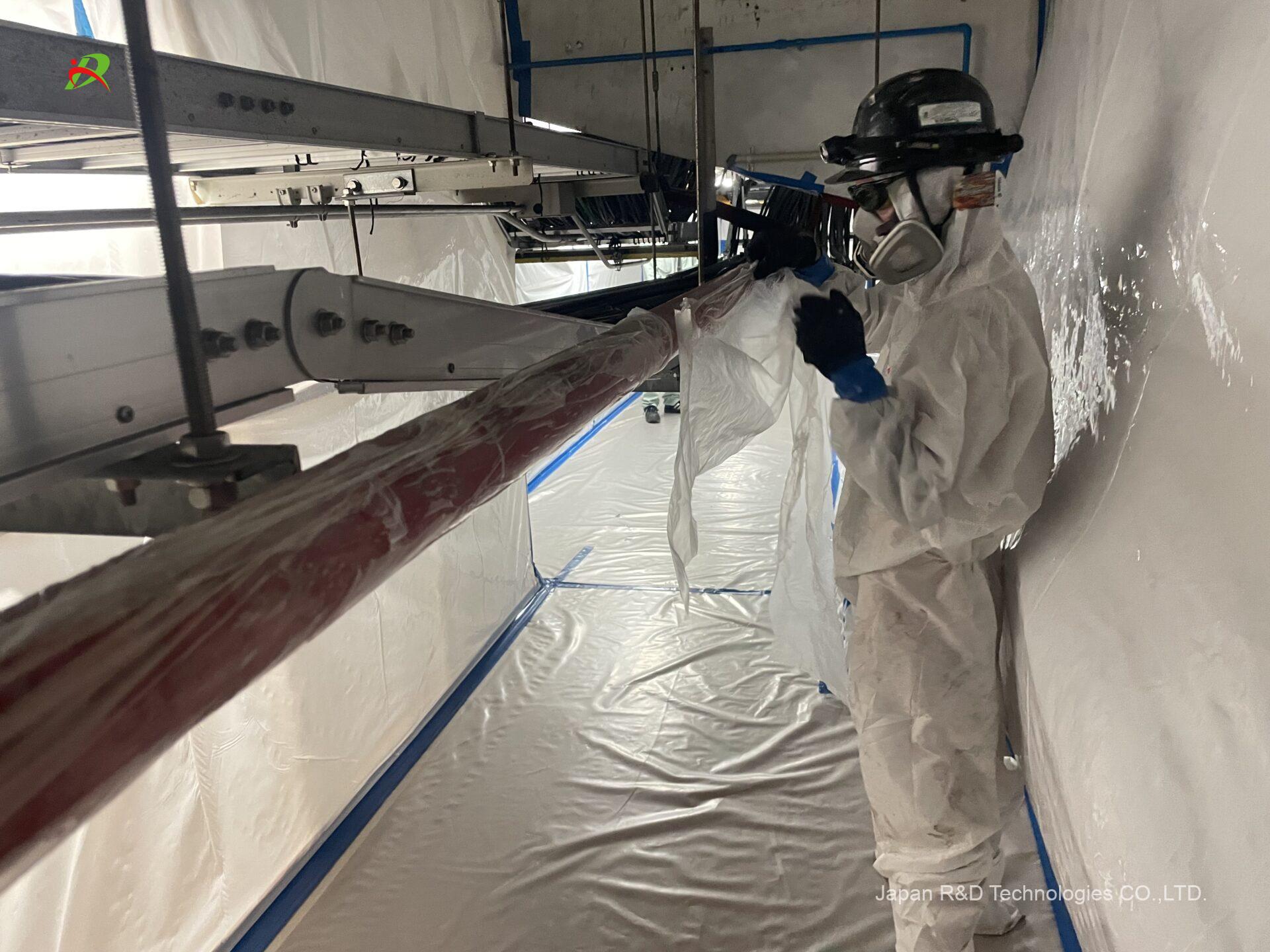 東京都 羽村市 PCB含有塗料除去工事 東京都 羽村市 PCB含有塗料除去工事